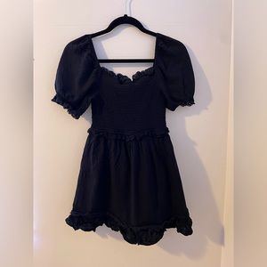 Topshop babydoll ruffle dress